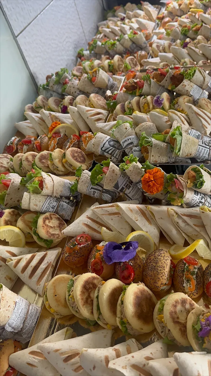 Stand buffet froid séminaire Lyon